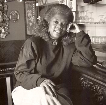 Jazz vocalist performing